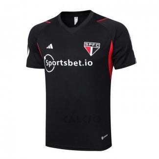 Maglia Allenamento Sao Paulo 2023-2024 Nero