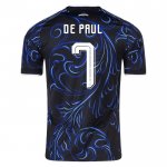 Maglia Argentina Giocatore Rodrigo de Paul Away 2026