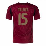 Maglia Belgio Giocatore Meunier Home 2024