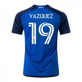 Maglia FC Cincinnati Giocatore Vazquez Home 2023-2024