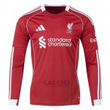 Maglia Liverpool Home Manica Lunga 2025-2026