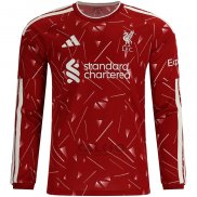 Maglia Liverpool Home Manica Lunga 2026-2027