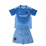 Maglia Los Angeles Galaxy Portiere Bambino 2025 Blu