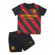 Maglia Manchester City Away Bambino 2022-2023