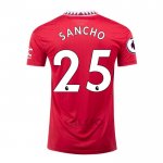 Maglia Manchester United Giocatore Sancho Home 2022-2023