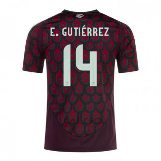 Maglia Messico Giocatore E.gutierrez Home 2024