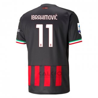 Maglia Milan Giocatore Ibrahimovic Home 2022-2023