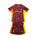 Maglia Olympique Marsiglia Portiere Bambino 2025-2026 Rosso