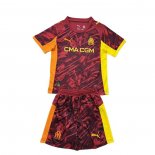Maglia Olympique Marsiglia Portiere Bambino 2025-2026 Rosso