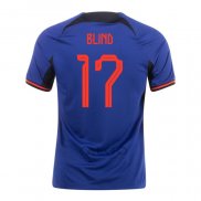 Maglia Paesi Bassi Giocatore Blind Away 2022