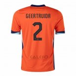 Maglia Paesi Bassi Giocatore Geertruida Home 2024-2025