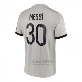 Maglia Paris Saint-Germain Giocatore Messi Away 2022-2023