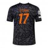 Maglia Paris Saint-Germain Giocatore Vitinha Third 2023-2024