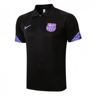 Maglia Polo FC Barcellona 2022-2023 Nero