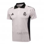 Maglia Polo Real Madrid 2024-2025 Rosa Claro