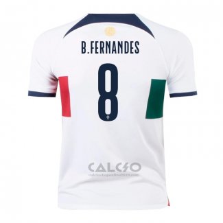 Maglia Portogallo Giocatore B.fernandes Away 2022