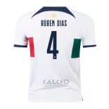 Maglia Portogallo Giocatore Ruben Dias Away 2022