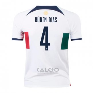 Maglia Portogallo Giocatore Ruben Dias Away 2022