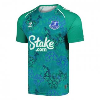 Maglia Prematch Everton Shamrock 2024 Verde