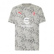 Maglia Prematch Milan 2025-2026 Grigio