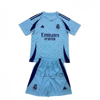 Maglia Real Madrid Special Bambino 2025-2026 Blu