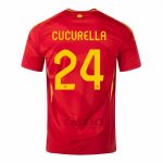 Maglia Spagna Giocatore Cucurella Home 2024