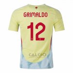 Maglia Spagna Giocatore Grimaldo Away 2024