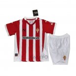 Maglia Sporting Gijon Home Bambino 2024-2025
