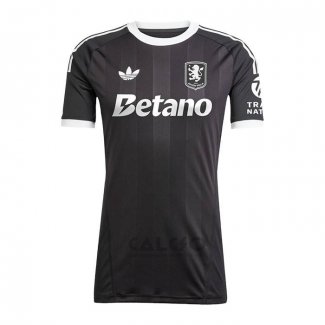 Maglia Aston Villa Portiere 2025-2026 Nero Thailandia