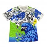 Maglia Brasile Special 2025-2026 Bianco Blu Thailandia