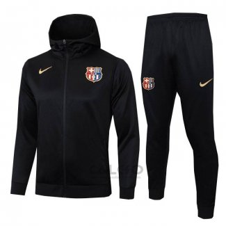 Tuta da Track FC Barcellona Bambino 2024-2025 Nero