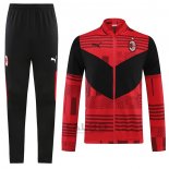 Tuta da Track Giacca Milan 2022-2023 Rosso