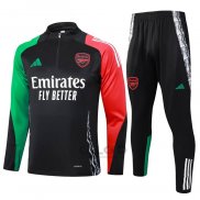 Tuta da Track di Felpa Arsenal 2024-2025 Nero