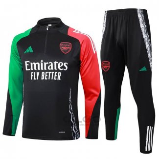 Tuta da Track di Felpa Arsenal 2024-2025 Nero