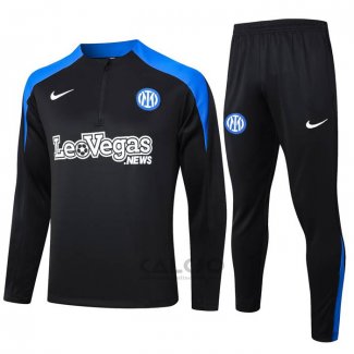 Tuta da Track di Felpa Inter 2024-2025 Nero