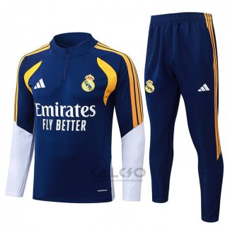 Tuta da Track di Felpa Real Madrid 2026-2027 Blu