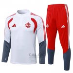 Tuta da Track di Felpa SC Internacional Bambino 2026-2027 Bianco