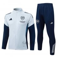 Tuta da Track di Giacca Arsenal Bambino 2025-2026 Grigio