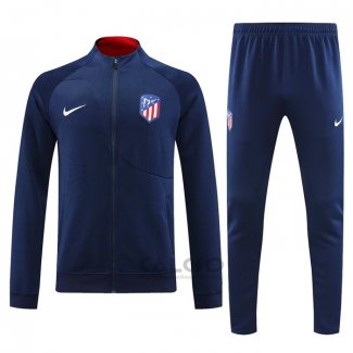 Tuta da Track di Giacca Atletico Madrid 2023-2024 Blu