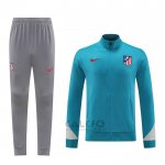 Tuta da Track di Giacca Atletico Madrid 2024-2025 Blu