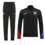 Tuta da Track di Giacca FC Barcellona 2024-2025 Nero