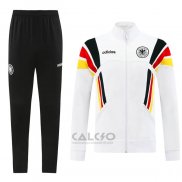 Tuta da Track di Giacca Germania 2024-2025 Bianco