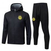 Tuta da Track di Giacca a Vento Borussia Dortmund 2025-2026 Nero