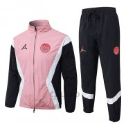 Tuta da Track di Giacca a Vento Paris Saint-Germain 2025-2026 Rosa Nero