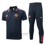 Completo polo Bayern Monaco 2025-2026 Grigio Arancione