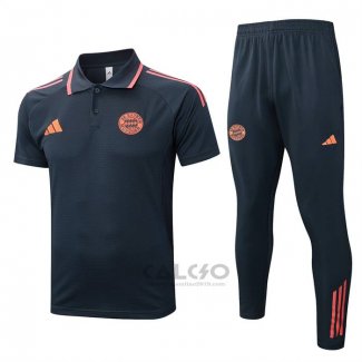 Completo polo Bayern Monaco 2025-2026 Grigio Arancione