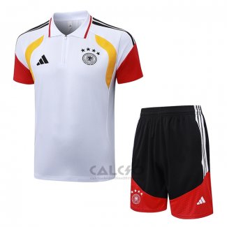 Conjunto Polo Germania 2026-2027 Bianco