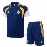 Conjunto Polo Real Madrid 2026-2027 Blu