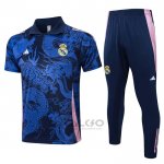 Conjunto Polo Real Madrid Dragon 2024-2025 Blu