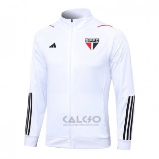 Giacca Sao Paulo 2023-2024 Bianco